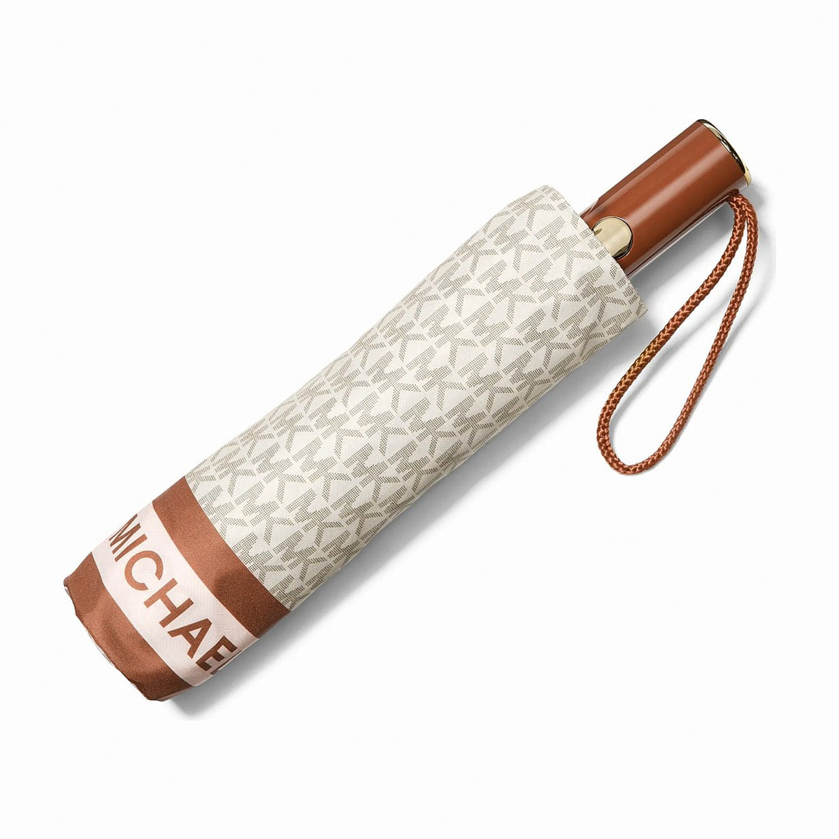 Michael Kors Logo Umbrella - VANILLA