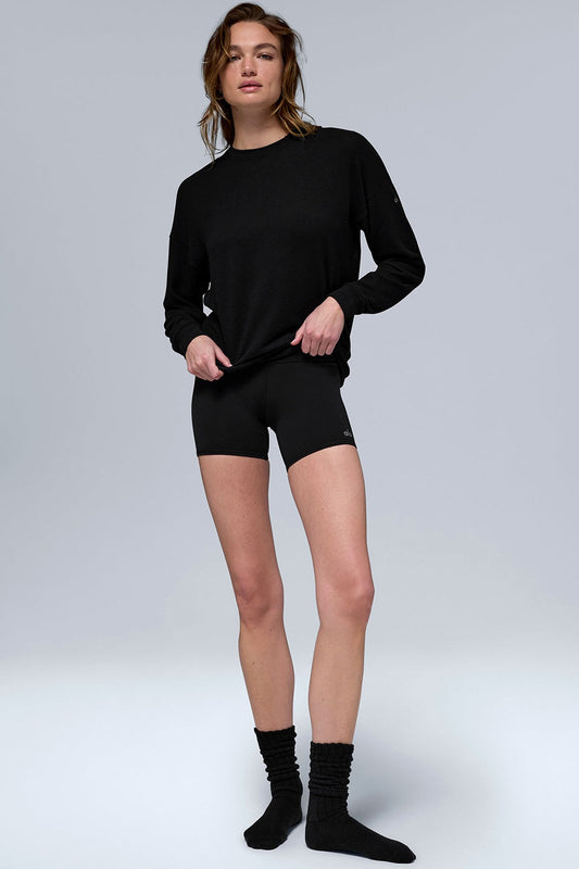 Alo Yoga Soho Pullover - Black