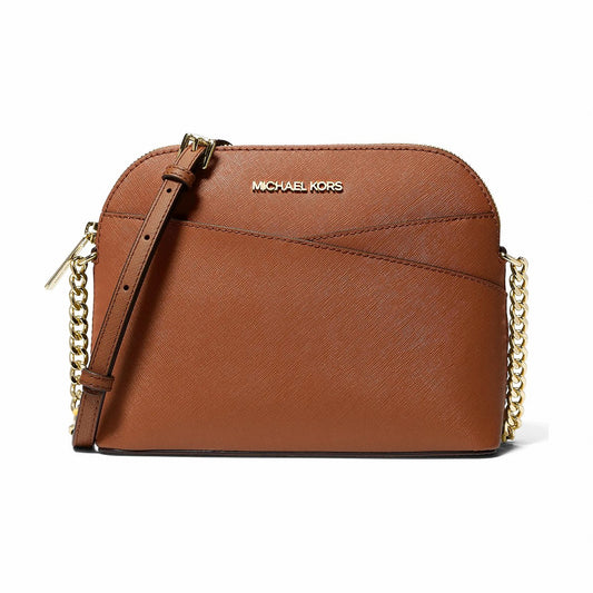 Michael Kors Jet Set Travel Medium Dome Crossbody Bag - LUGGAGE