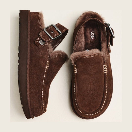 UGG Goldenstar Evelina Clogs - Chocolate