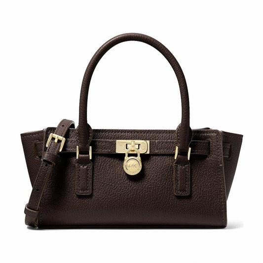 Michael Kors Hamilton Extra-Small Leather Crossbody Bag - CHOCOLATE
