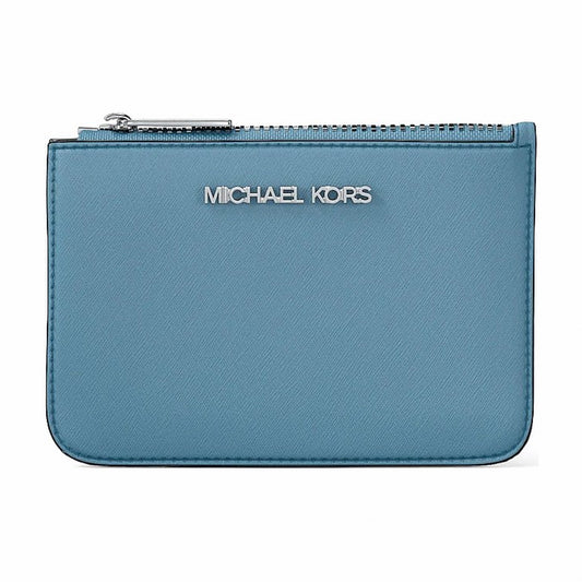 Michael Kors Jet Set Saffiano Leather Coin Purse - DENIM