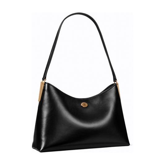 Tory Burch Small Robinson Shoulder Bag - Black