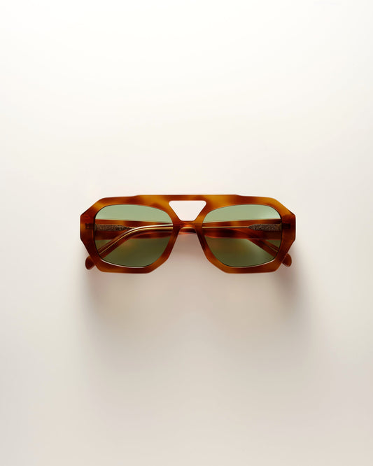 VEHLA River Sunglasses - Honey Tort/Sage