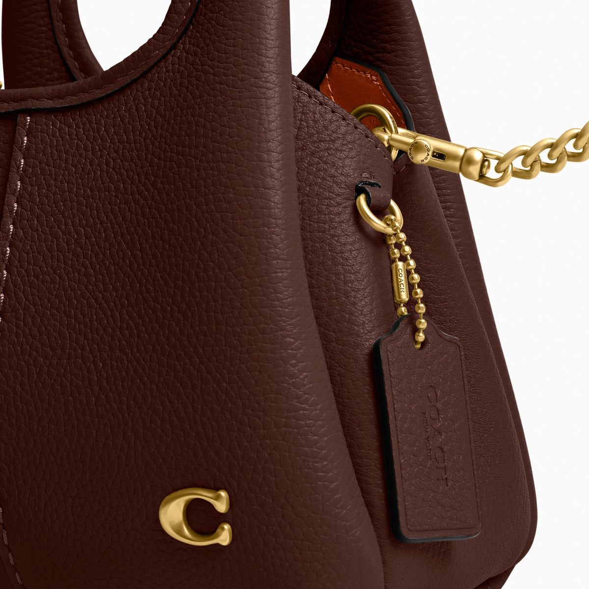 Coach Lana Shoulder Bag 19 - Brass/Maple