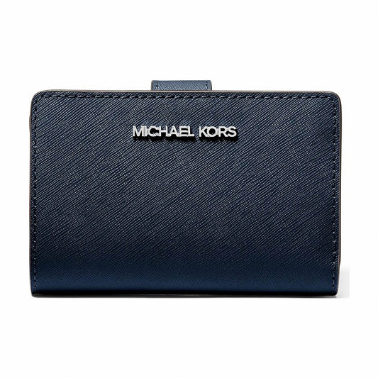 Michael Kors Medium Saffiano Leather Wallet - NAVY