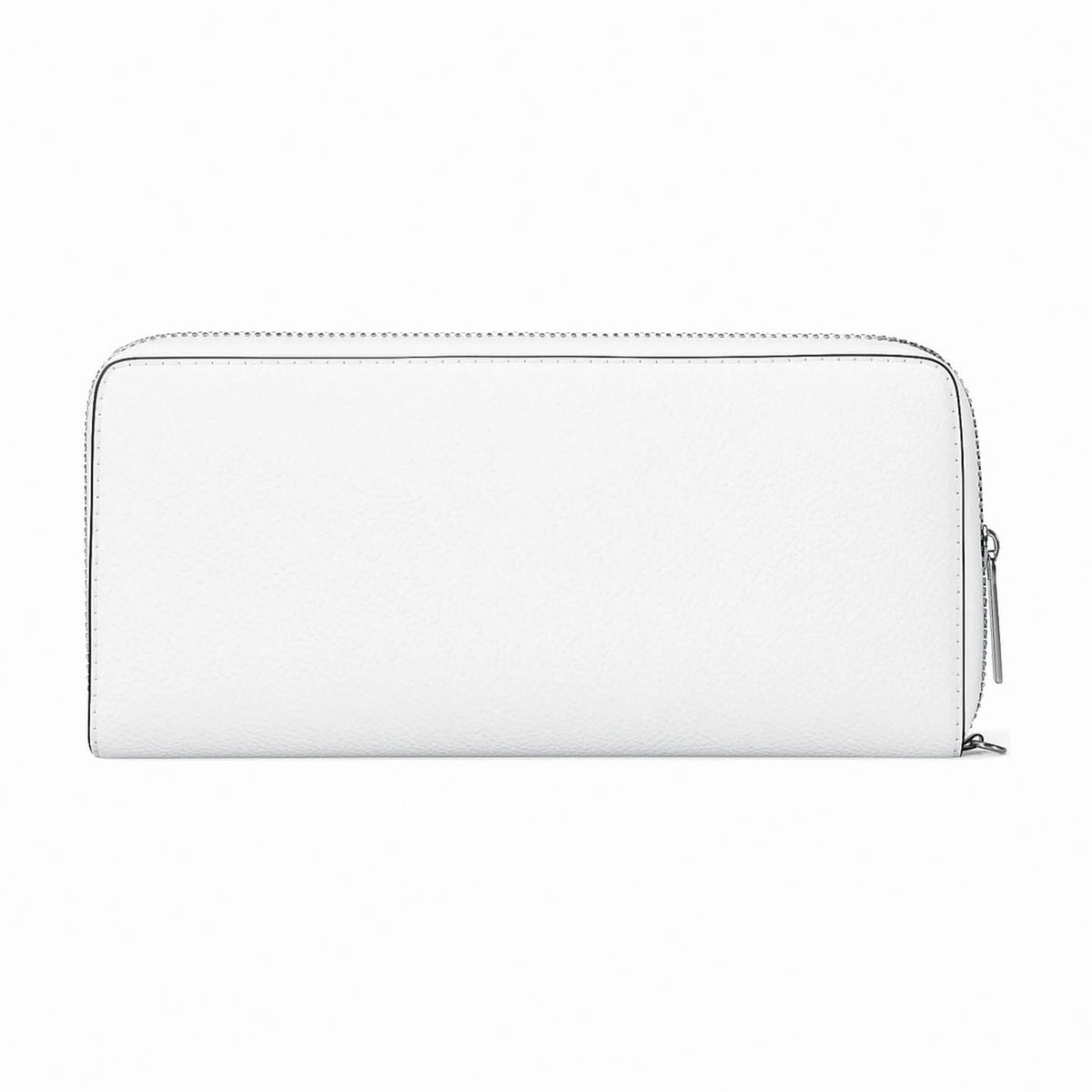 Michael Kors Large Pebbled Leather Continental Wallet - OPTIC WHITE