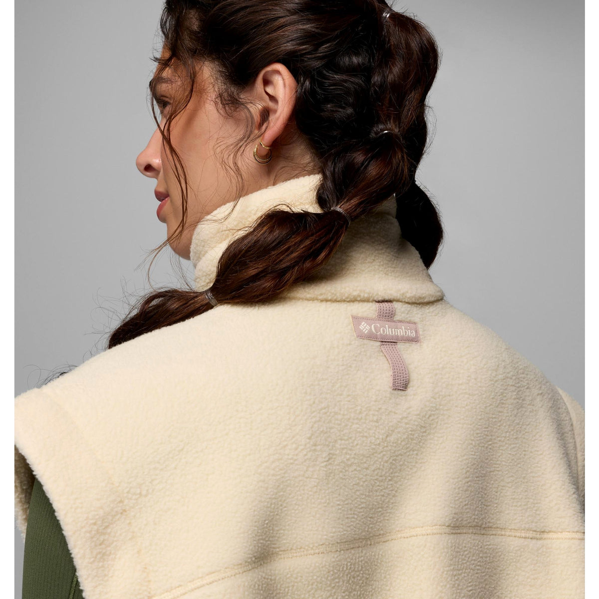 Columbia Women's Misty Moondrift MTR Fleece Relaxed Vest - Glove Yellow
