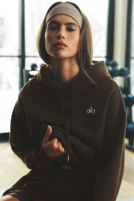 Alo Yoga Accolade Hoodie - Espresso
