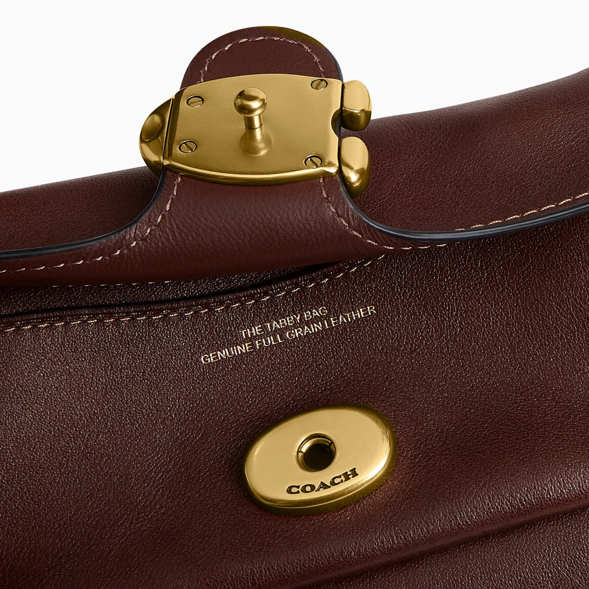 Coach Soft Tabby Shoulder Bag 20 - Brass/Maple
