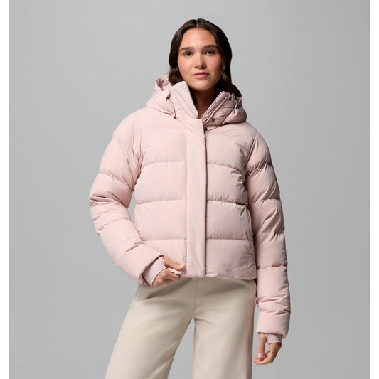 Columbia Women's Amaze Puff Hooded Jacket - Mineral Pink