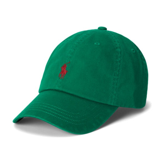 Polo Ralph Lauren The Iconic Cotton Chino Ball Cap - Erin Green