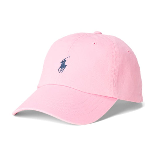 Polo Ralph Lauren The Iconic Cotton Chino Ball Cap - Carmel Pink /Blue
