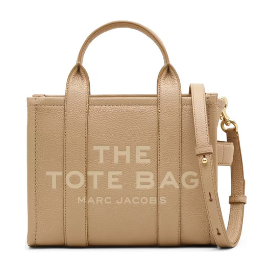 Marc Jacobs The Leather Small Tote Bag - TRUE RED