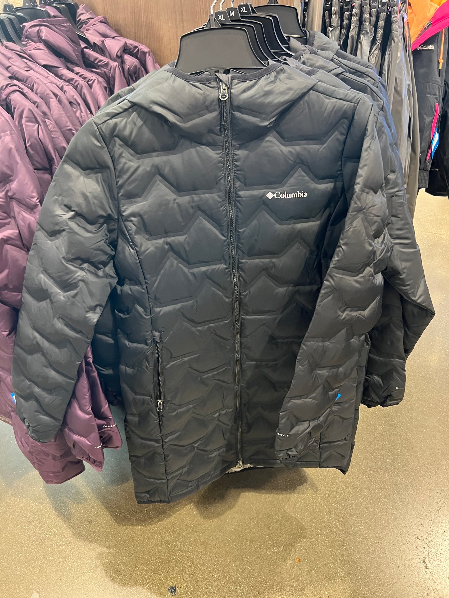 Columbia Walker Mill Heat Seal Jacket Black