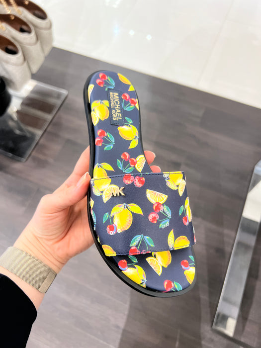 Michael Kors Fruit Pattern Slide