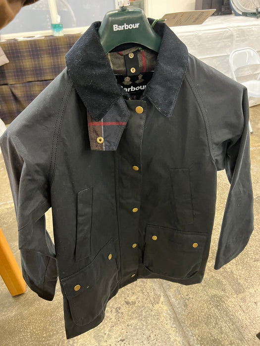 Barbour Acorn Wax Jacket Navy