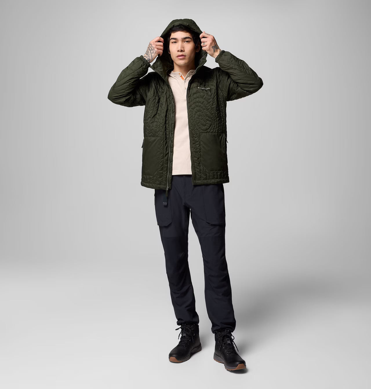 Columbiam Men's Landroamer™ Quilted Hooded Jacket