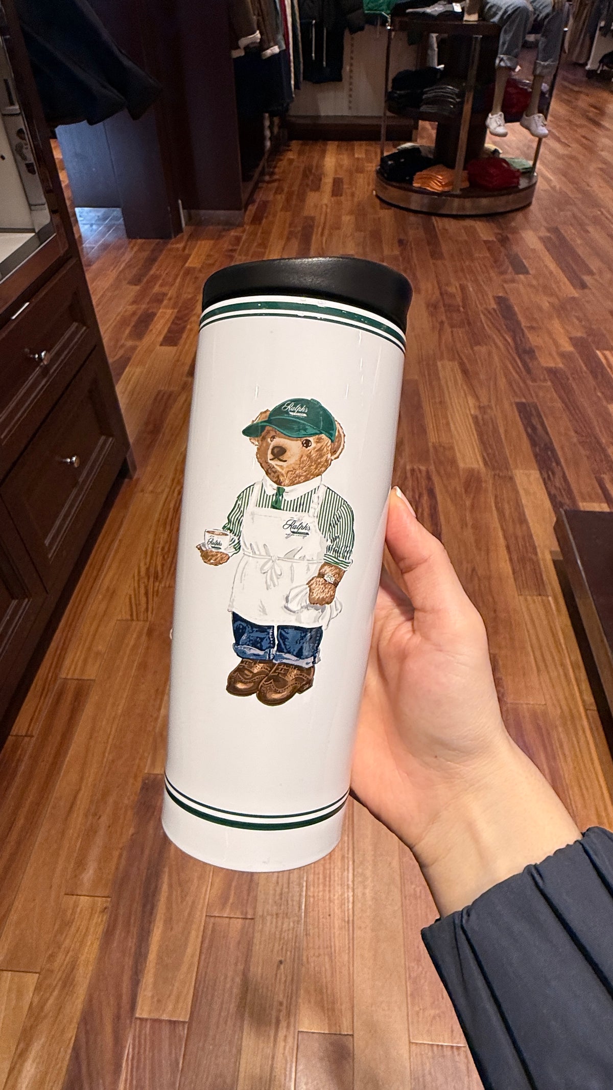 Polo Barista Bear Tumbler