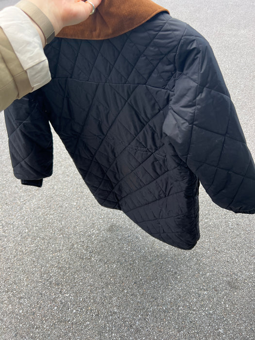 Barbour Black Marsett Quilt Jacket