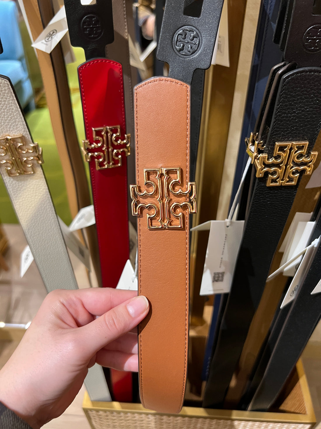 Tory Burch Britten Reversible Belt