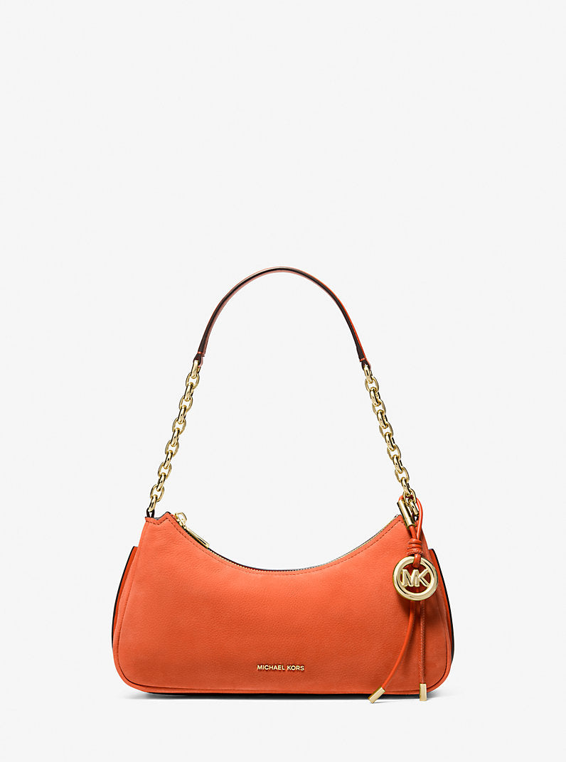 Michael Kors Nolita Medium Nubuck Chain Pochette