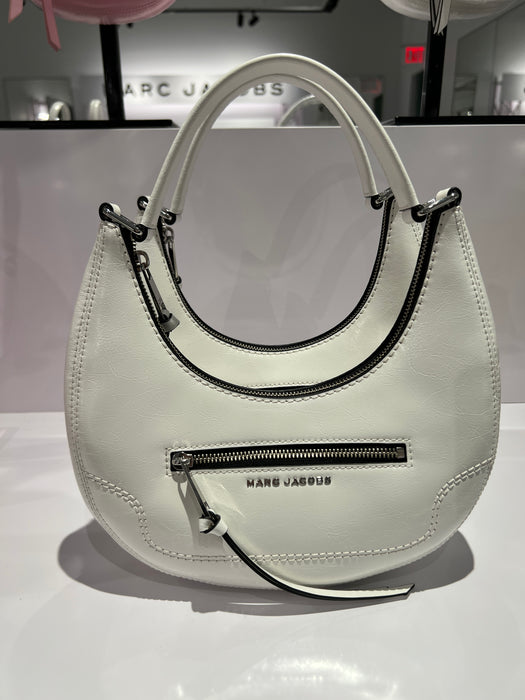 Marc Jacobs Small Crescent Shoulder Bag White