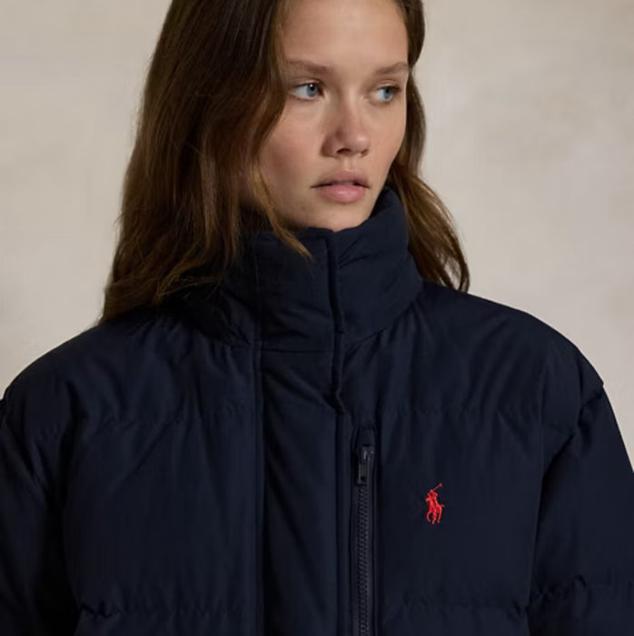 Polo Ralph Lauren Hooded Down Coat Navy