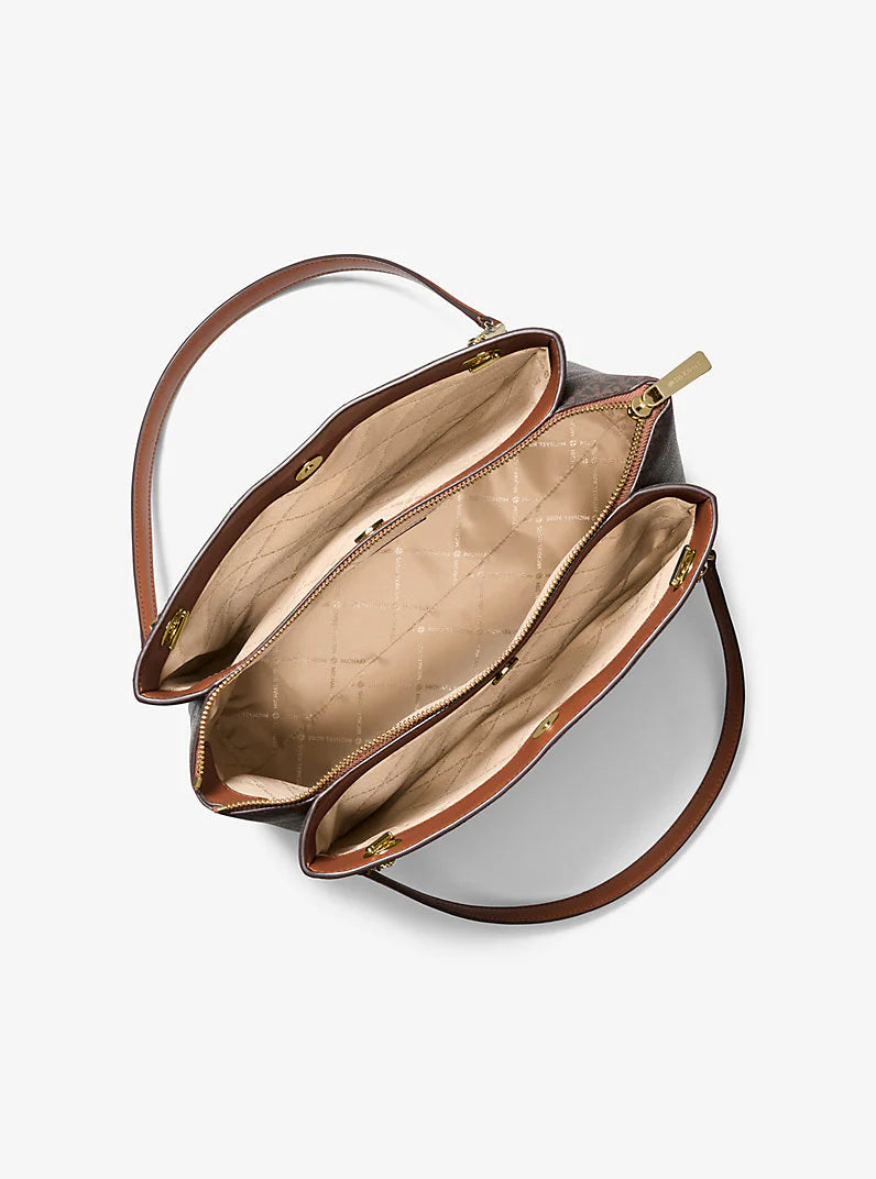 Michael Kors Soho Medium Signature Logo Tote Bag