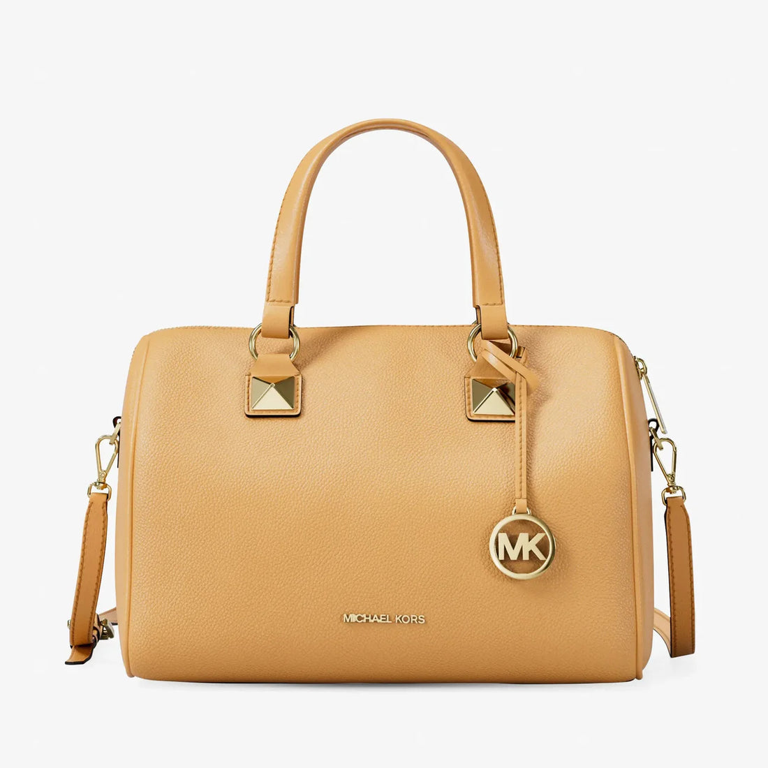 Michael Kors Grayson Medium Pebbled Leather Duffel Bag