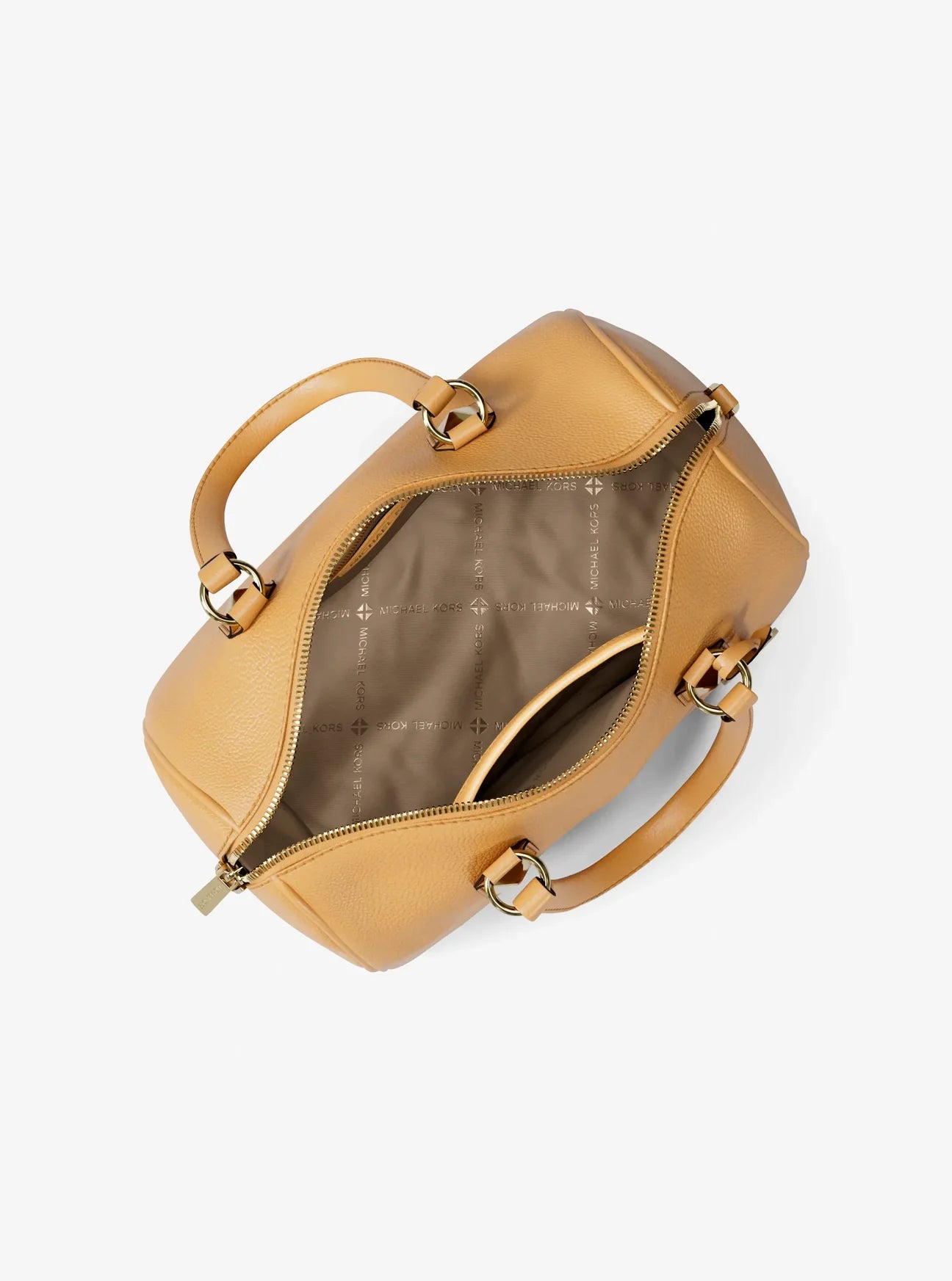 Michael Kors Grayson Medium Pebbled Leather Duffel Bag