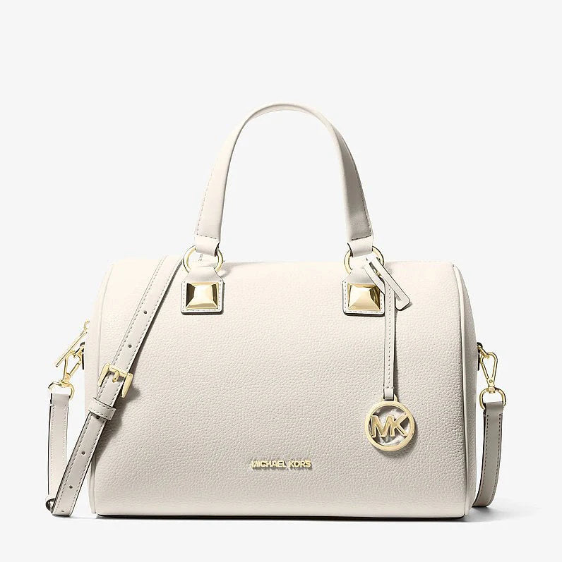 Michael Kors Grayson Medium Pebbled Leather Duffel Bag
