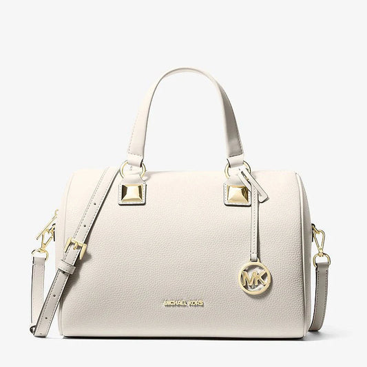 Michael Kors Grayson Medium Pebbled Leather Duffel Bag