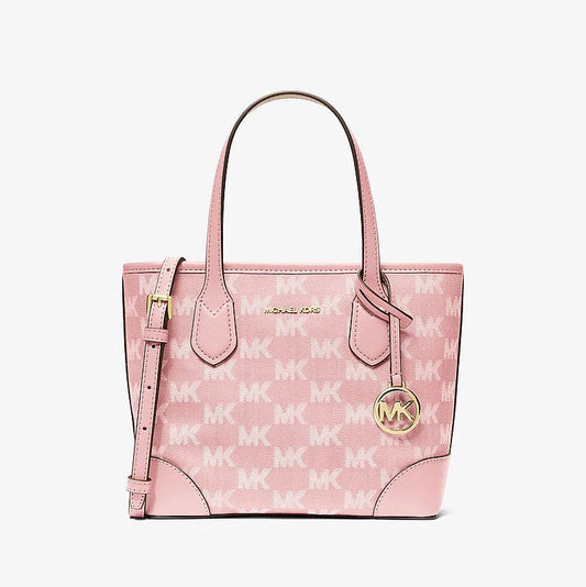 Michael Kors Eva Extra-Small Logo Jacquard Convertible Tote Bag