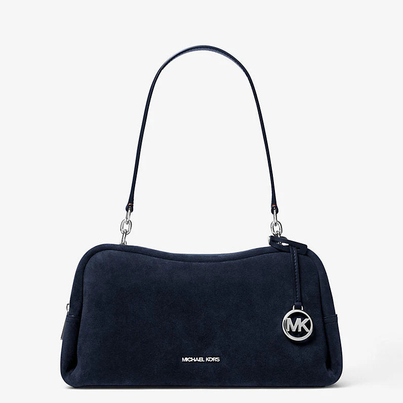 Michael Kors Cecily Medium Suede Shoulder Bag