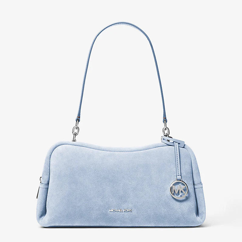Michael Kors Cecily Medium Suede Shoulder Bag