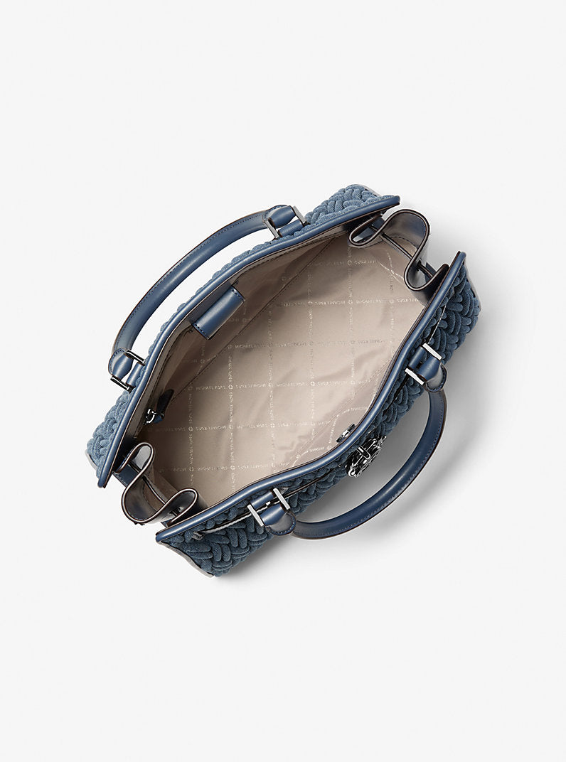 Michael Kors Hamilton Medium Matelassé Satchel