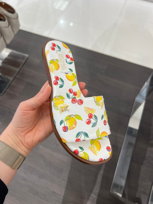 Michael Kors Fruit Pattern Slide