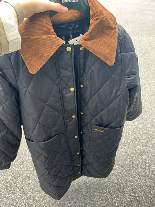 Barbour Black Marsett Quilt Jacket