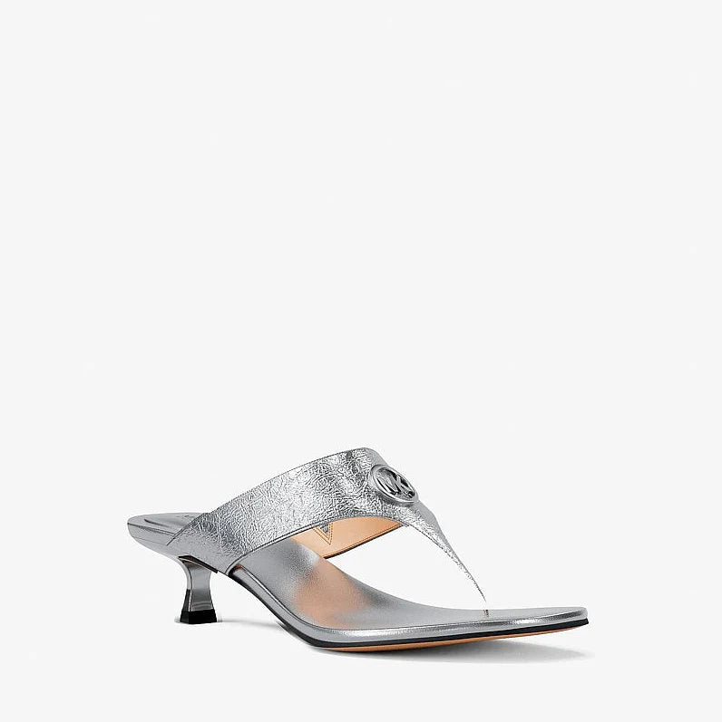 Michael Kors Anneka Metallic Thong Sandal