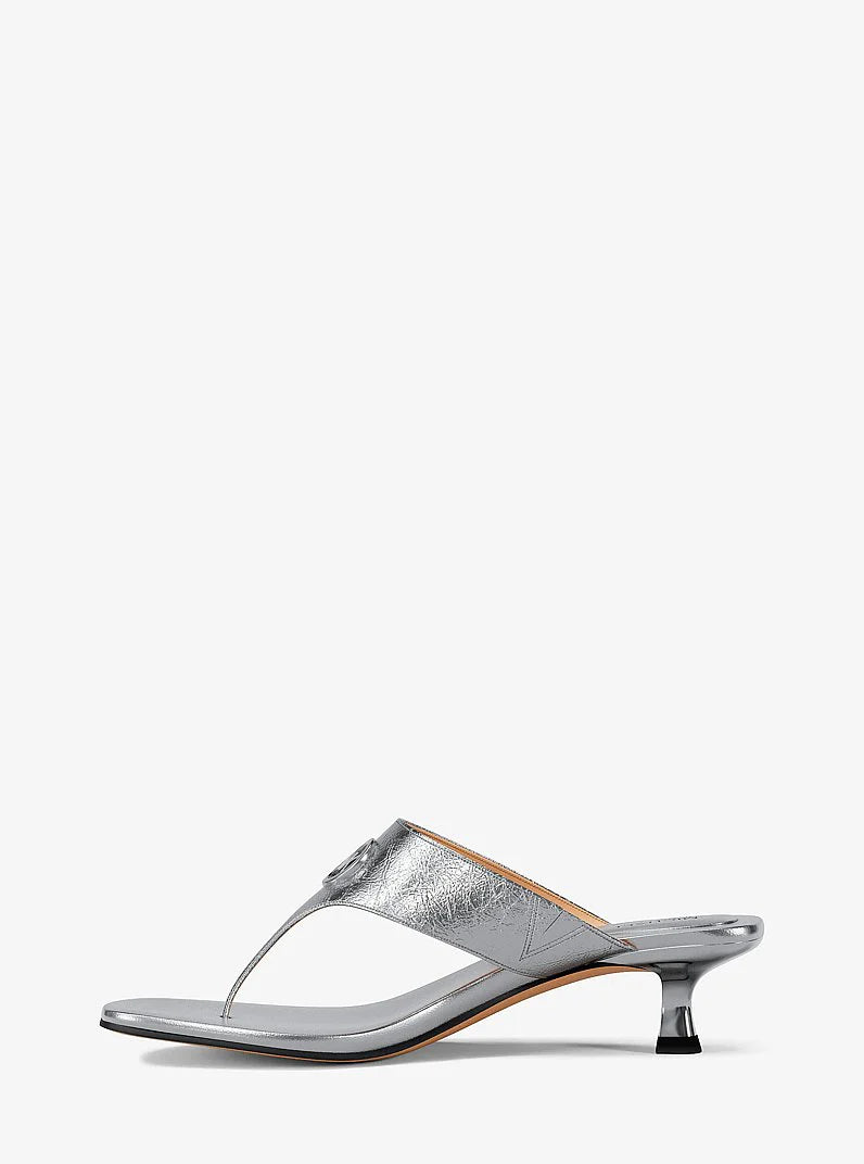 Michael Kors Anneka Metallic Thong Sandal
