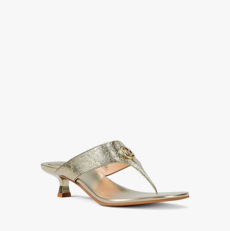 Michael Kors Anneka Metallic Thong Sandal