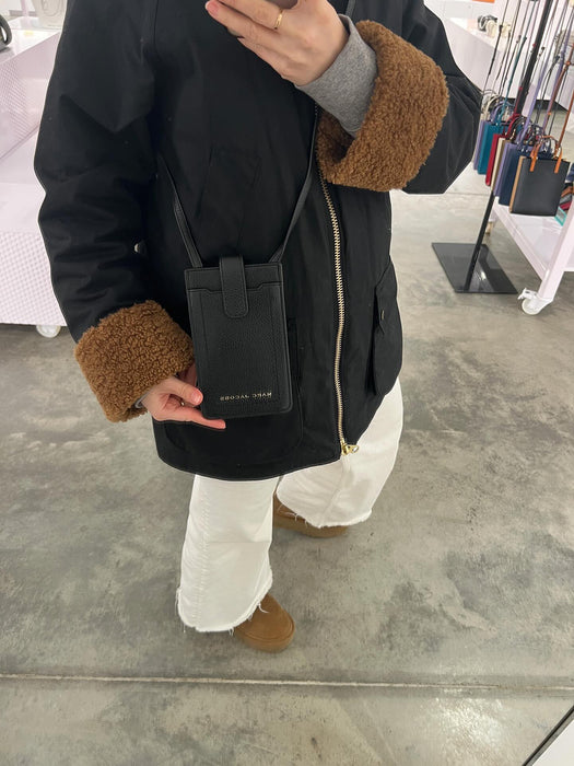 Marc Jacobs Phone Crossbody in Black