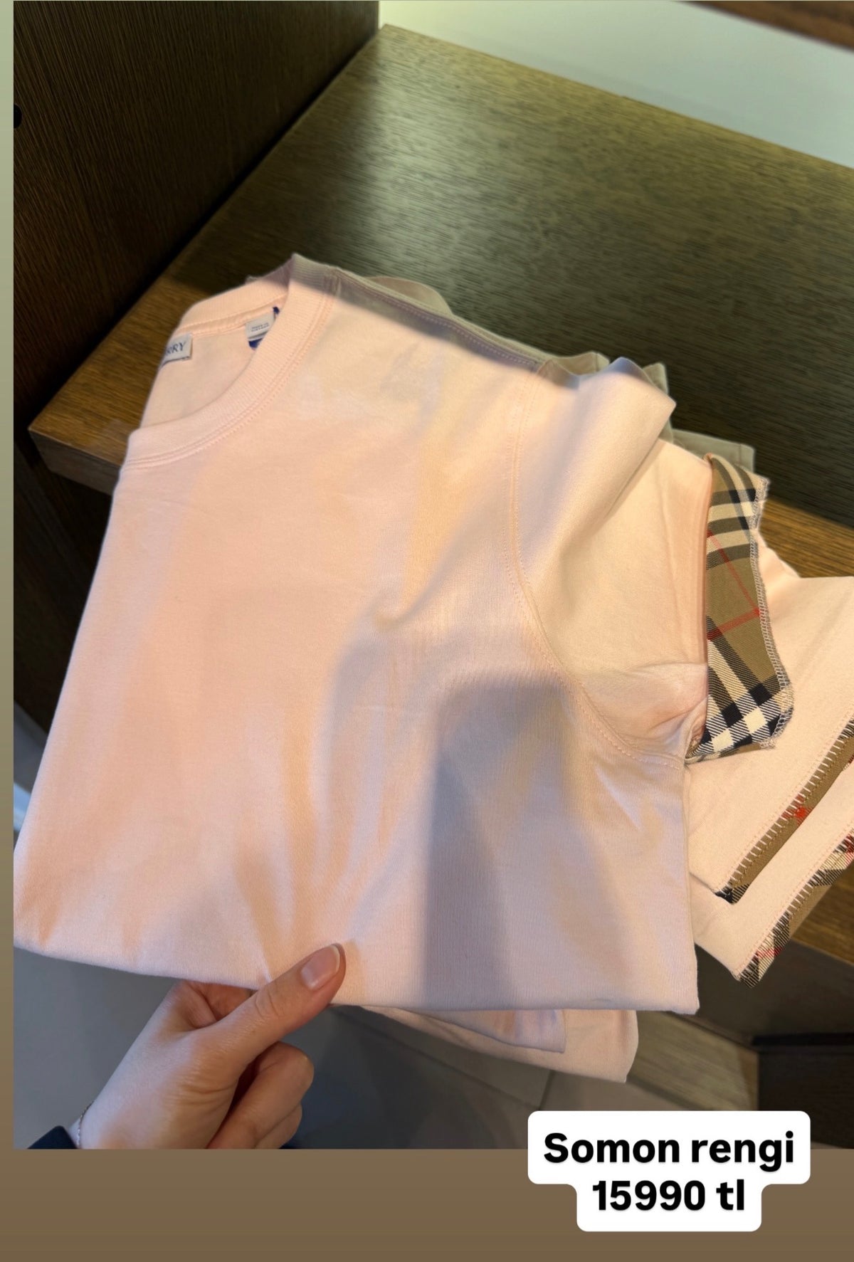 Burberry Trench 36 + Somon Renk Tshirt