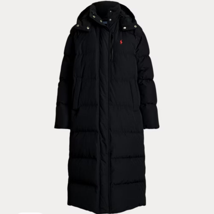 Polo Ralph Lauren Hooded Down Coat Black