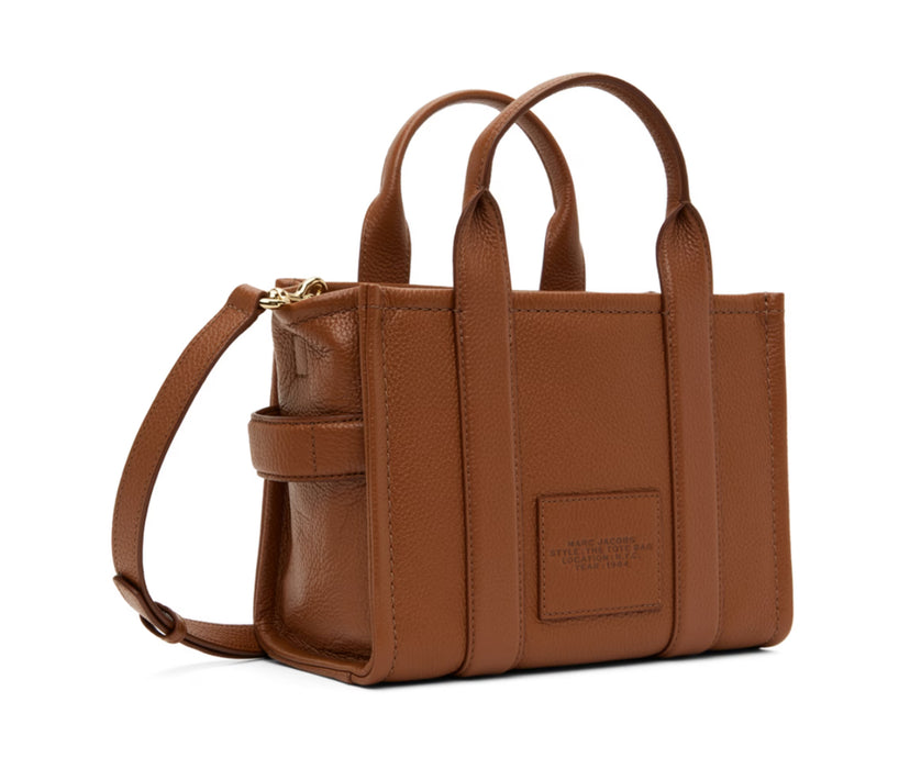 Marc Jacobs Leather Small Tote Brown