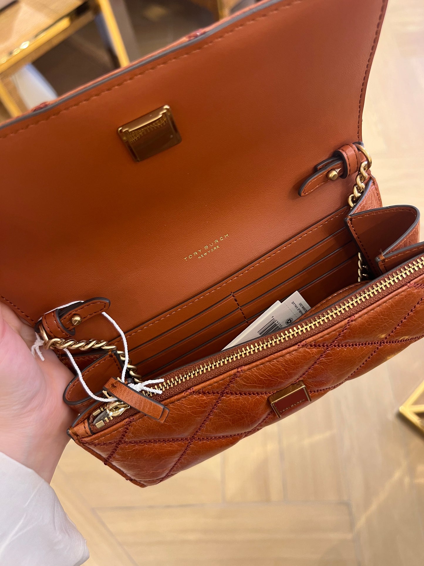 Tory Burch Willa Chain Wallet Crossbody