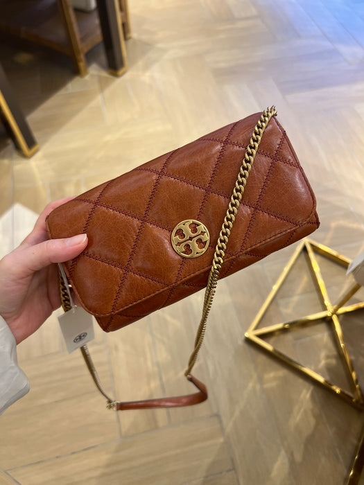 Tory Burch Britten Chain Wallet Crossbody