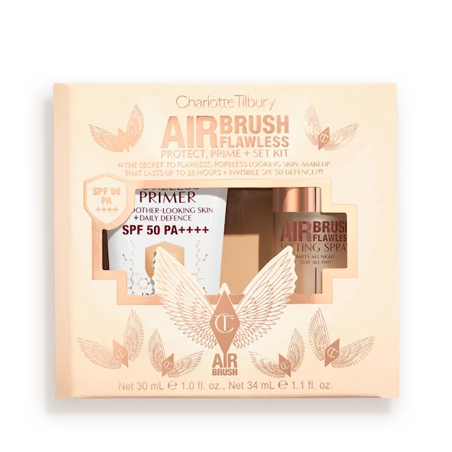 Charlotte Tilbury Airbrush Flawless Protect Prime & Set Kit