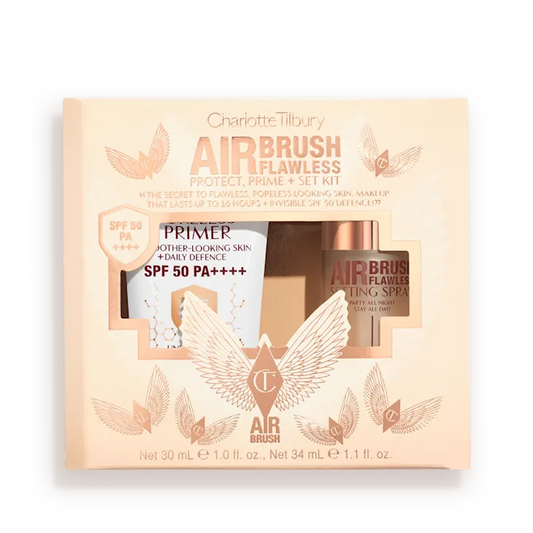 Charlotte Tilbury Airbrush Flawless Protect Prime & Set Kit